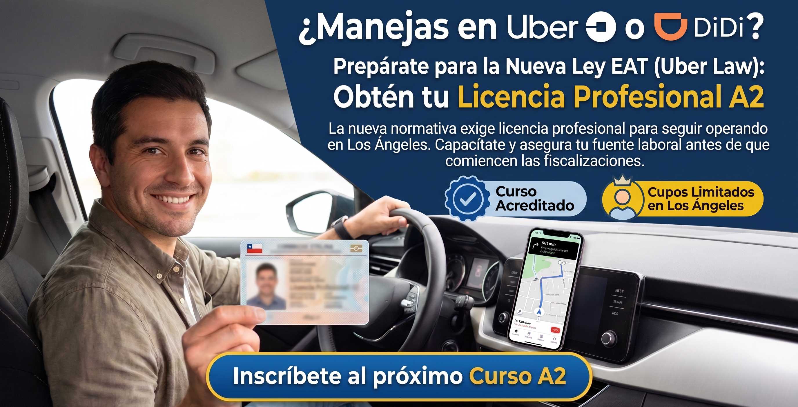 ley uber curso profesional A2